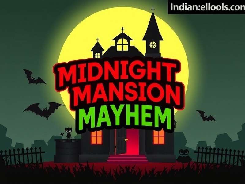 Midnight Mansion Mayhem Game Cover